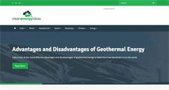 Desktop Screenshot of clean-energy-ideas.com